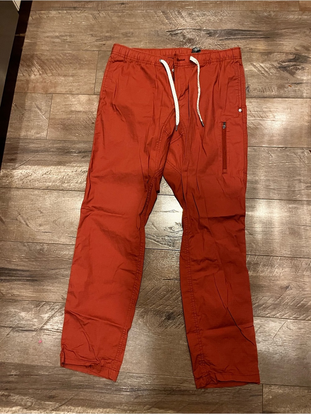 Vuori Lona the rise Straight-Leg Drawstring Pants - Rust